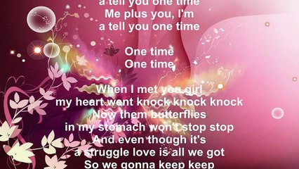 Justin Bieber – One Time Song Lyrics