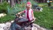 ✔ Кукла и Ярослава на Прогулке в Парке на озере - A Baby Alive Doll goes for a walk in the park ✔