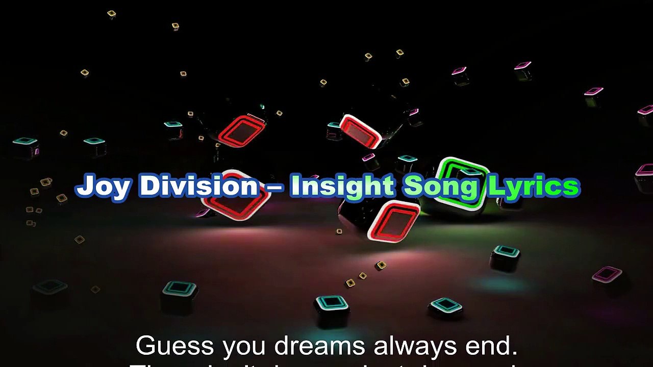 Joy Division – Insight Song Lyrics