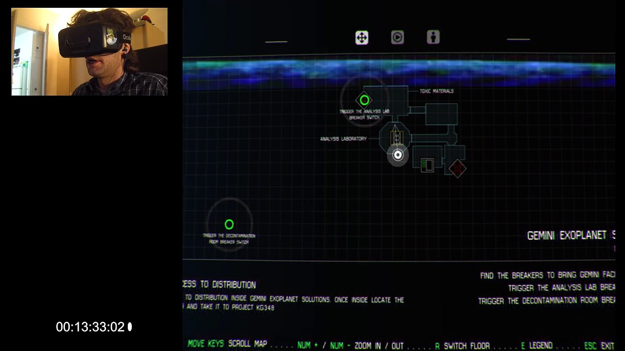 Oculus Rift DK2 - Alien Isolation - #17 "Come to the meeting!"