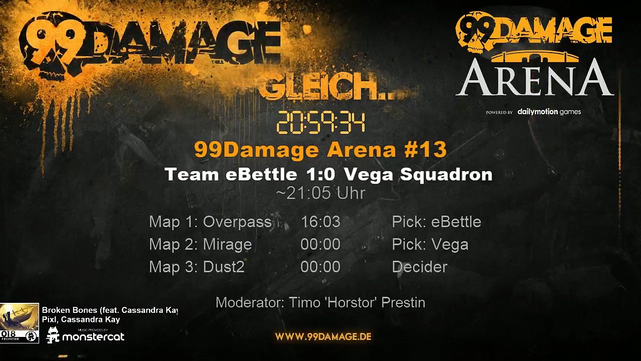 99DAMAGE Arena #14 mit Horstor - German Stream (REPLAY) (2015-09-14 20:59:30 - 2015-09-14 21:12:42)