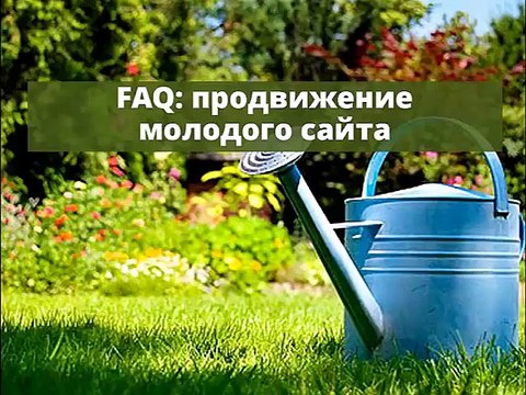 ПРОДВИЖЕНИЕ МОЛОДОГО САЙТА БЫСТРЫЙ СТАРТ