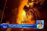 California en estado de emergencia por incendios forestales