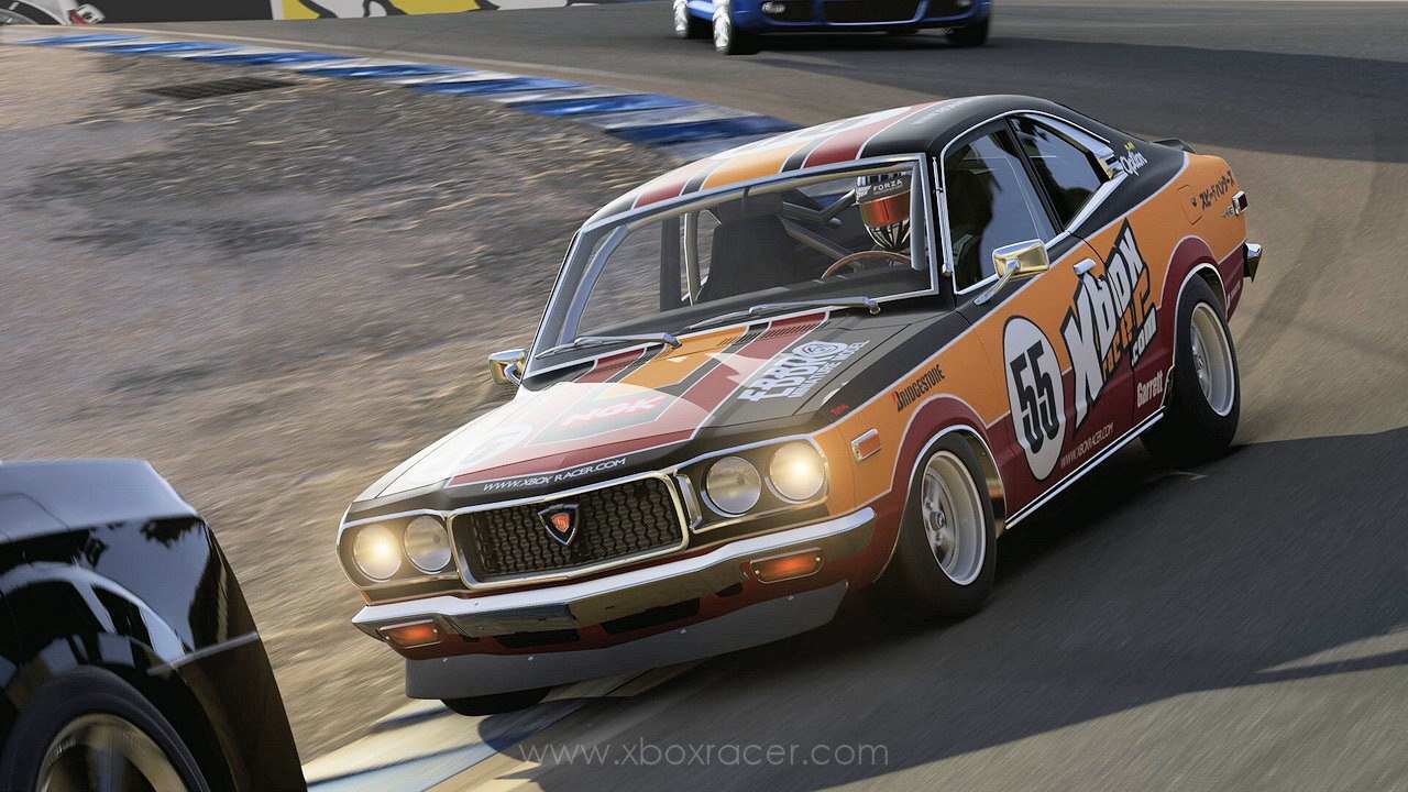 XBR Forza Motorsport Showroom - Mazda RX3 Old School Style