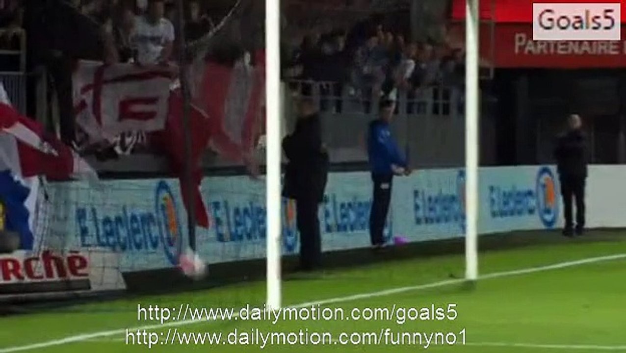 Cristian Battocchio Goal Brest 2 - 1 Lens Ligue 2 14-9-2015