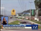 Sector de la construcción ratifica que son los más afectados por la recesión económica