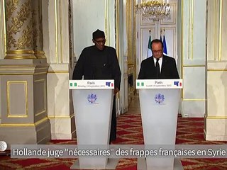 Hollande juge "nécessaires" des frappes françaises contre l'EI en Syrie (LADEPECHE.FR)
