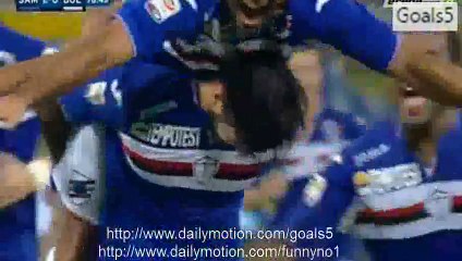 Roberto Soriano Goal Sampdoria 2 - 0 Bologna Serie A 14-9-2015