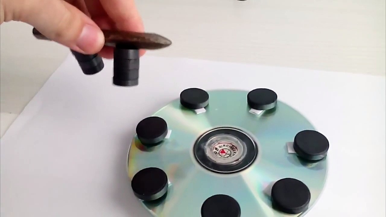 DIY Free Energy CD motor
