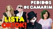 Top 7 pedidos mais Lókis dos camarins dos famosos EVEEEEEEEER