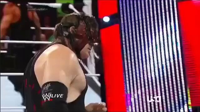 Roman Reigns vs Kane _ Randy Orton (2 on 1 Handicap Match) _ Raw,2014 (Full Match) WWE Wrestling