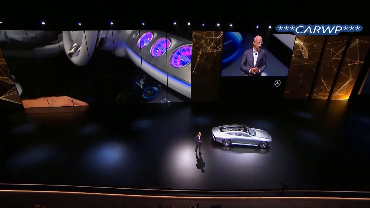 PREMIERE Mercedes-Benz IAA Plug-in Hybrid Concept 2015 279 cv 250 kmh @ 60 FPS