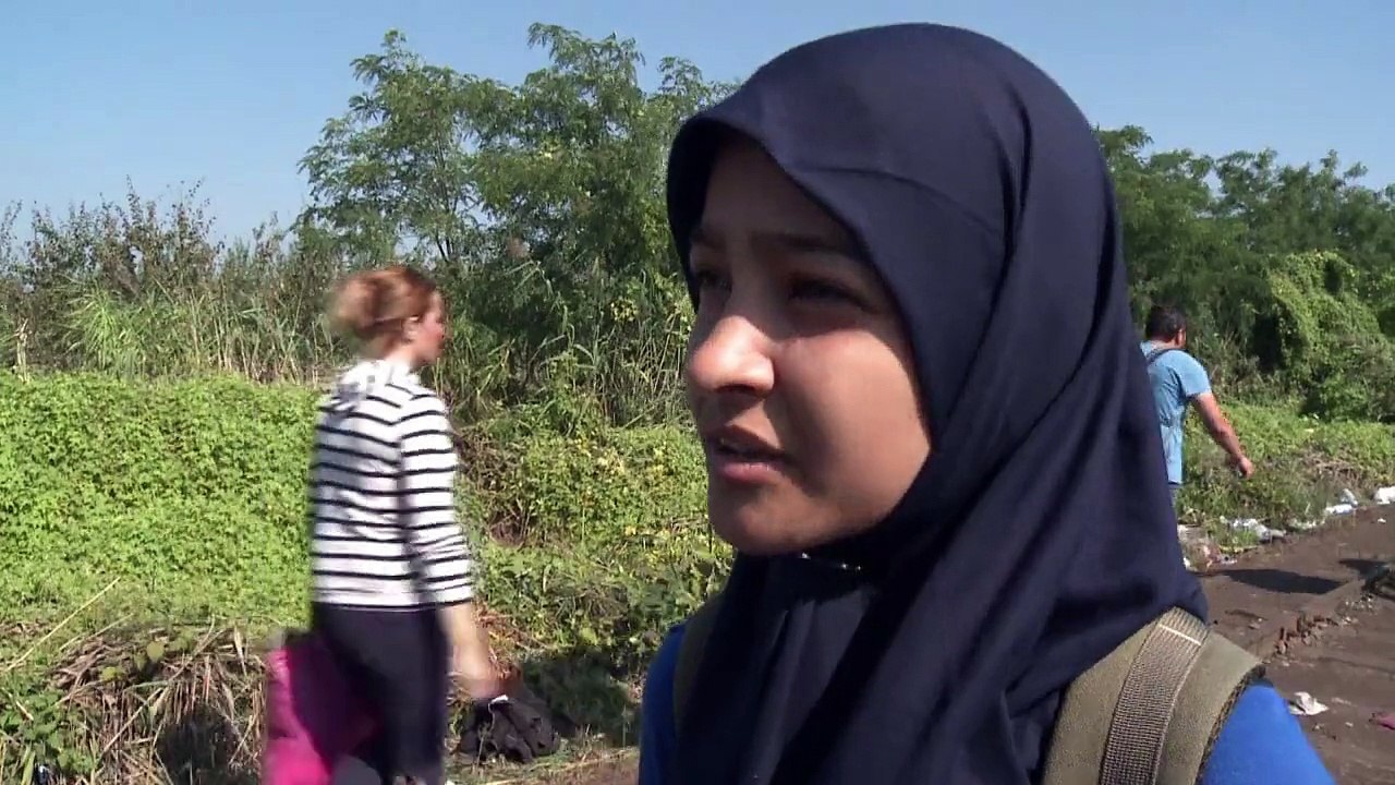 Letzte Chance: Rekordzahl an Flüchtlingen in Ungarn