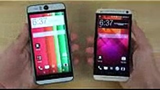 HTC Desire EYE vs  HTC One M7   Review 4K