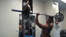 Fitness Test - Military Press Your Own Weight - 145 lbs X 2 @ 145 lbs