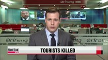 Egpytian security forces kill tourists