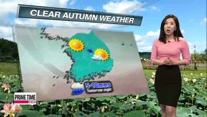 Clear autumn weather in forecast