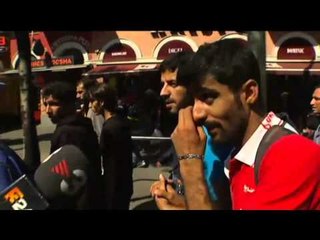 TV3 - Telenotícies migdia - La fugida a peu desesperada dels refugiats