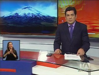 Panzaleo realizó simulacro ante riesgo por volcán Cotopaxi