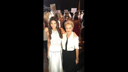 Vogue Fashion Week - Watch Lily Aldridge’s Backstage Extravaganza at Carolina Herrera