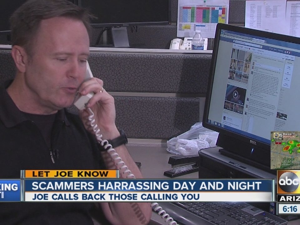 Scammers harassing day and night