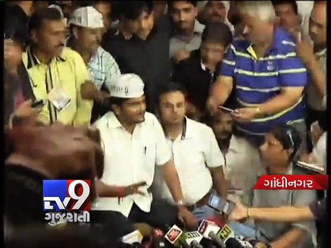 High Voltage Drama: 'Before' and 'After' Hardik Patel's meeting with Chief Minister - Tv9 Gujarati
