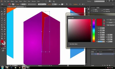 Download Video: Adobe Illustrator CC - Membuat logo dengan polygon tool