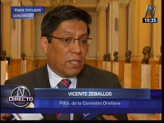 Gerald Oropeza: Comisión Orellana evaluará tomar su declaración