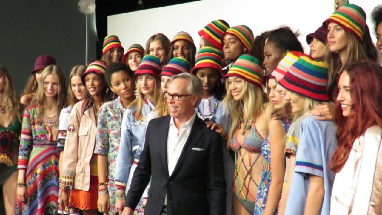 Vogue Fashion Week - Watch How Gigi Hadid Prepares for Her Major Walk at Tommy Hilfiger
