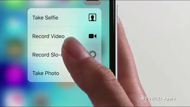iPhone 6s and 6s Plus Gain 3D Touch, 12mp Camera, A9 Chip