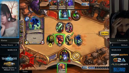 L'incroyable sortie d'Eloise contre Lifecoach - Hearthstone
