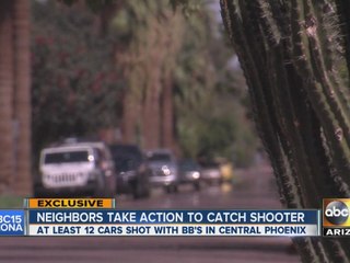 Neighbors take action to catch shooter