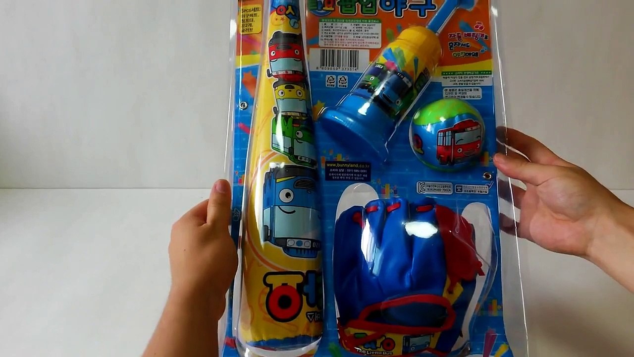 Tayo the Little Bus pop-up baseball 꼬마버스 타요 팝업야구 ちびっこバス タヨ ポップアップ野球 Sport Toy 타요 야구 놀이 スポーツ玩具 Jouet