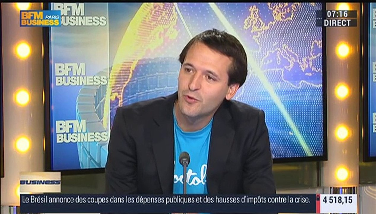 "Doctolib permet de prendre rendez-vous chez un professionnel de santé en deux ou trois clics": Stanislas Niox-Chateau - 15/09