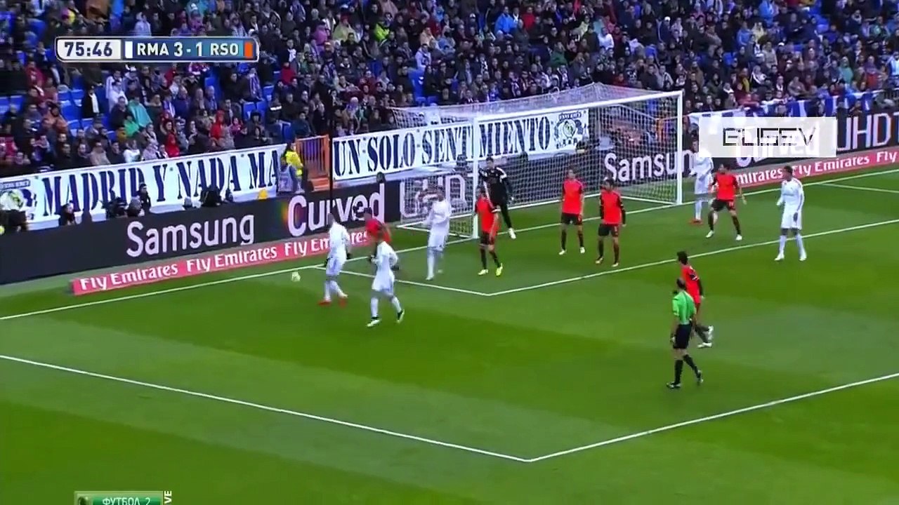 Karim Benzema Amazing Goal VS Real Sociedad