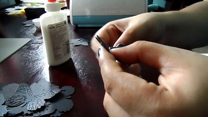 LOOK: 3D black butterfly