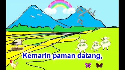 Lagu Anak Indonesia - Paman Datang - Plus Lirik(1)