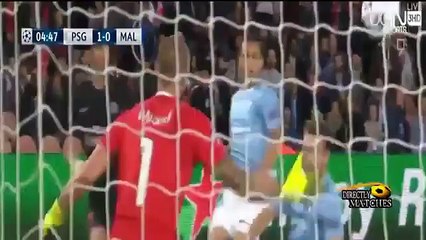PSG 2 - 0 Malmoe all goal 15.09.2015 (Champions League - Group A) goal: Angel Di Maria, Edinson Cavani