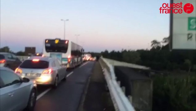 Rennes : gros bouchons pour l'ouverture du Space 2015