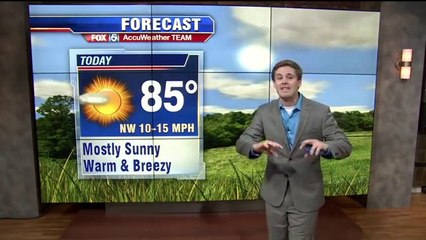 Weatherman does Forecast with Madonna Style & Lyrics