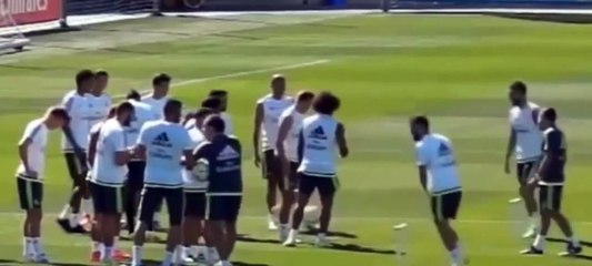 Speed test for Real Madrid players ft Ronaldo Bale James 2015