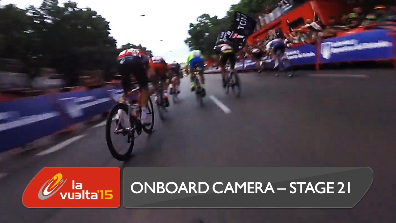 Onboard camera / Cámara a bordo - Stage 21 (Alcalá de Henares / Madrid) - La Vuelta a España 2015
