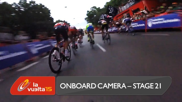 Onboard camera / Cámara a bordo - Stage 21 (Alcalá de Henares / Madrid) - La Vuelta a España 2015