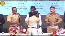 HELMET DISTRIBUTION TO TRAFFIC POLICE & PUBLIC AWARENESS HOARDINGS FUNCTION WITH AMITABH BACHCHAN