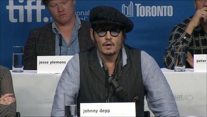 "Black Mass" press conference at the 2015 Toronto International Film Festival
