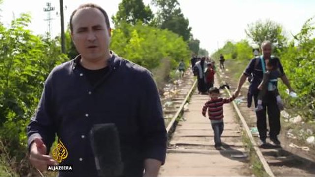 Refugees race against time on Hungary-Serbia border