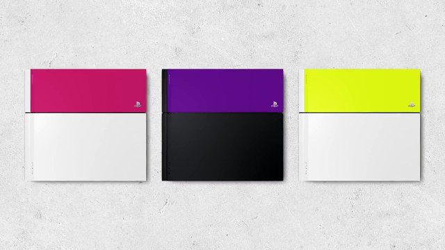 TGS 2015 : bande annonce des coverplates colorées pour la PS4