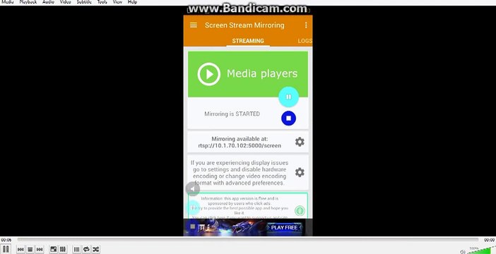 ทดลองใช้งาน Stream บน Android ผ่าน App Screen Stream mirroring