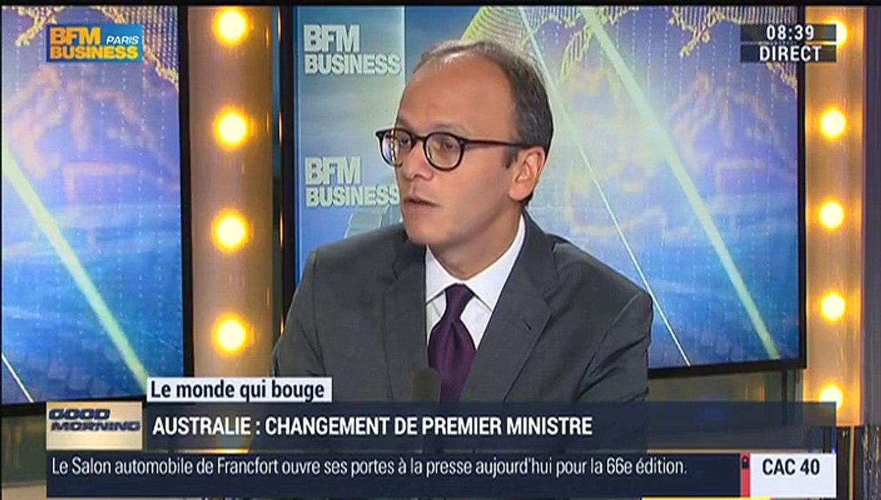 Benaouda Abdeddaïm: Crise politique: "L'Australie en est à son sixième Premier ministre en huit ans !" - 15/09