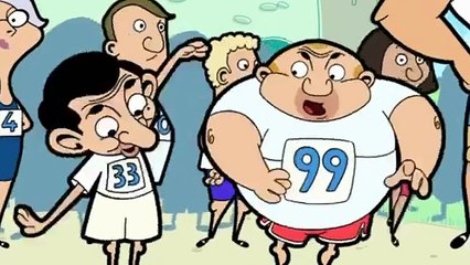 Mr Bean - Running race cheats -- Schummelei beim Wettrennen